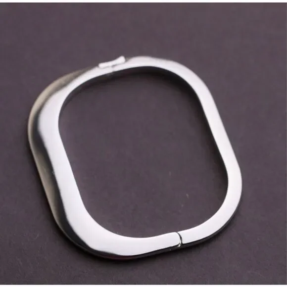 Jenny Bird rectangle cushion bangle silver excellent condition - Picture 1 of 6